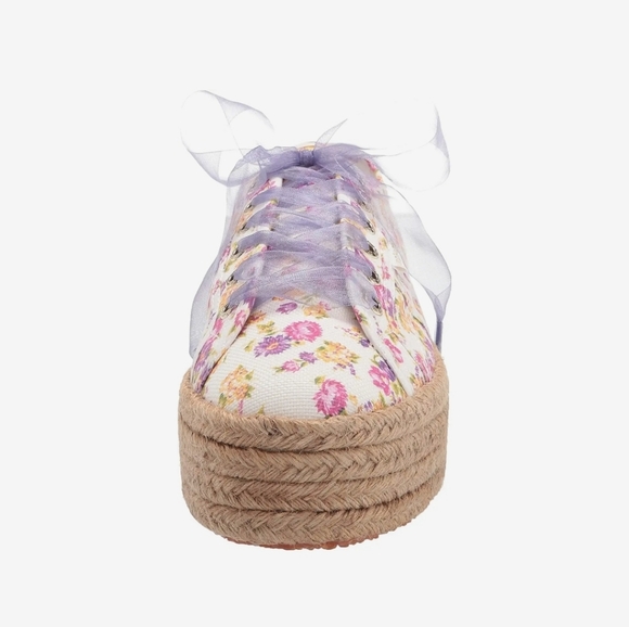 Superga 2790 Love Shack Fancy Flowers Rope 2 Sneaker Shoes - Picture 4 of 17